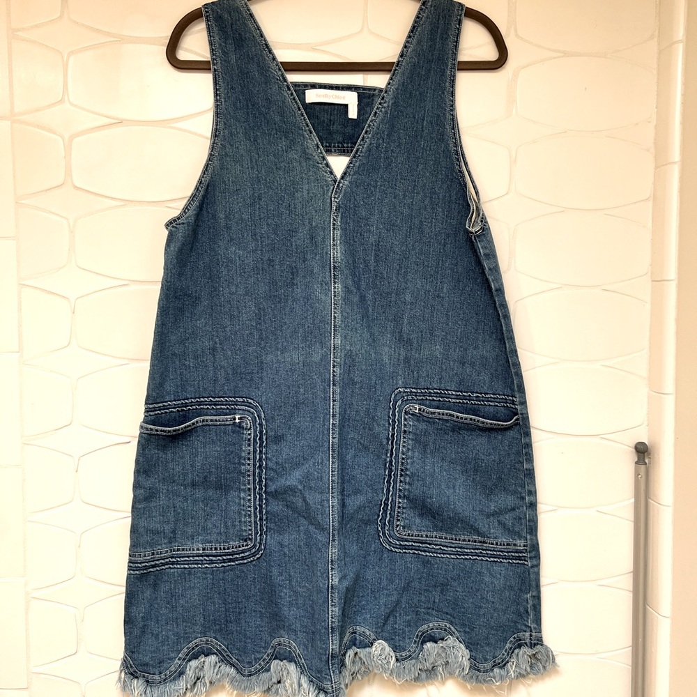 See by Chloe denim sundress size 42